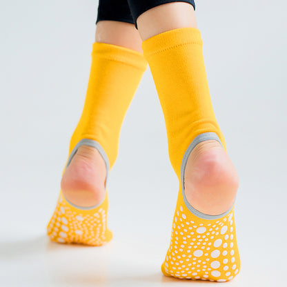 Pilates grip socks grip sole